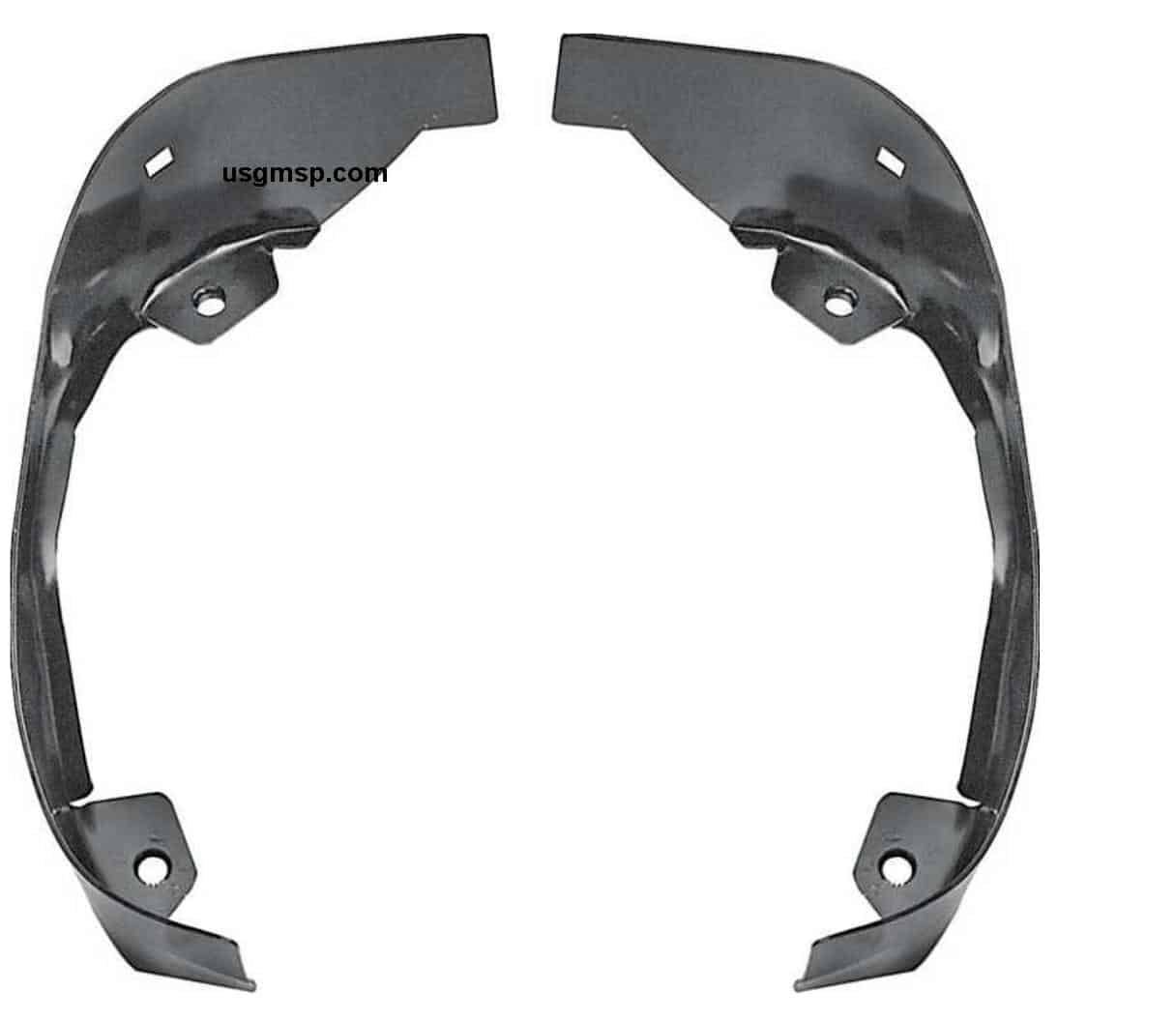 Headlamp Housing Fender Brackets 67-68 RS (pr)